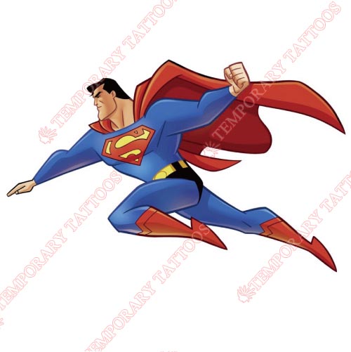 Superman Customize Temporary Tattoos Stickers NO.300